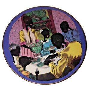 Leroy Campbell Bone Appetite Family Neckbone Series Plate 33/450 Heritage RARE